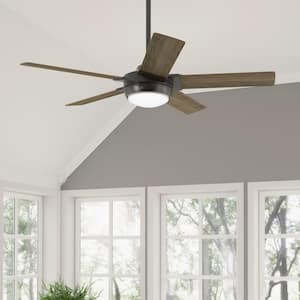 Byhalia 52 in. Indoor Noble Bronze Ceiling Fan with Light and Remote Control