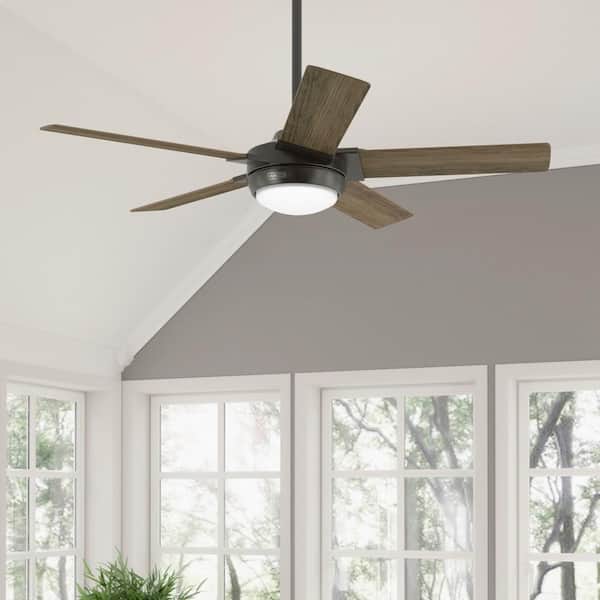Indoor Noble Bronze Ceiling Fan, Ceiling Fan Shades Home Depot