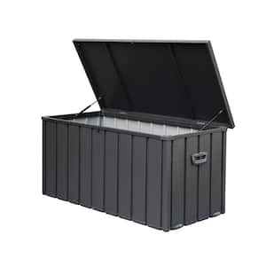 150 Gal. Dark Gray Metal Deck Box