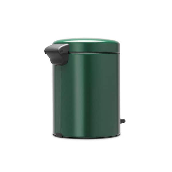 Conflict subtiel deze Brabantia NewIcon 1.3 Gal. Pine Green Step-On Trash Can 304026 - The Home  Depot