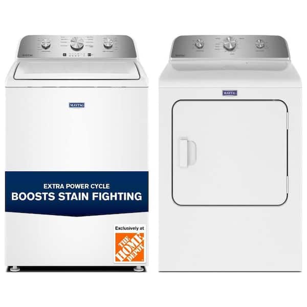 4.0 cu. ft. Top Load Washer and 7.0 cu. ft. Electric Vented Dryer Set