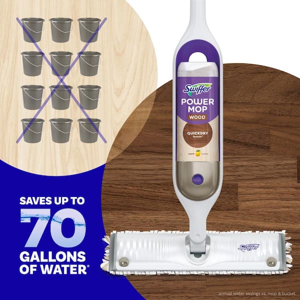 50 ricariche usa e getta per mocio Swiffer Power Mop multi