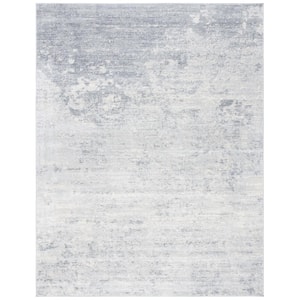 Brentwood Ivory/Gray 10 ft. x 13 ft. Abstract Area Rug
