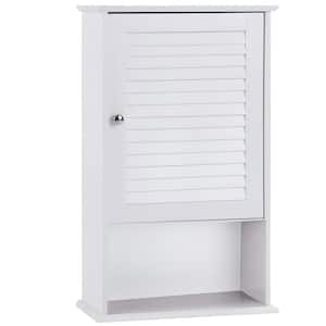 16.5 in. W x 6.5 in. D x 27.5 in. H Bathroom Storage Wall Cabinet in White