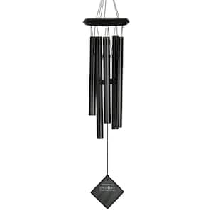 Encore Collection, Chimes of Polaris, 22 in. Black Wind Chime
