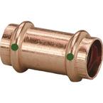 Propress 1/2 in. Press Copper Coupling Fitting No Stop (10-Pack)