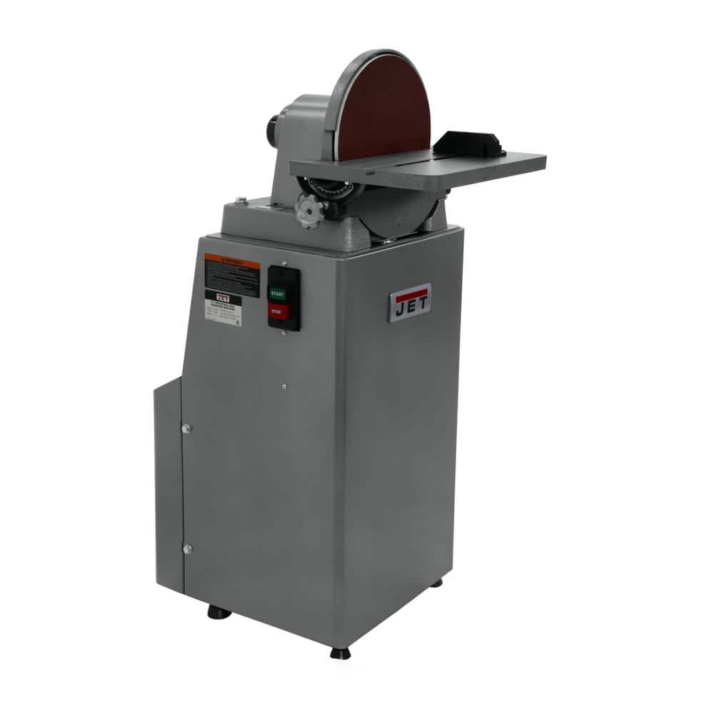 12 in. Industrial Disc Finishing Machine, 1-1/2 HP, 115/230-Volt 1Ph (J-4400 Amp) price history on PriceWatchPro