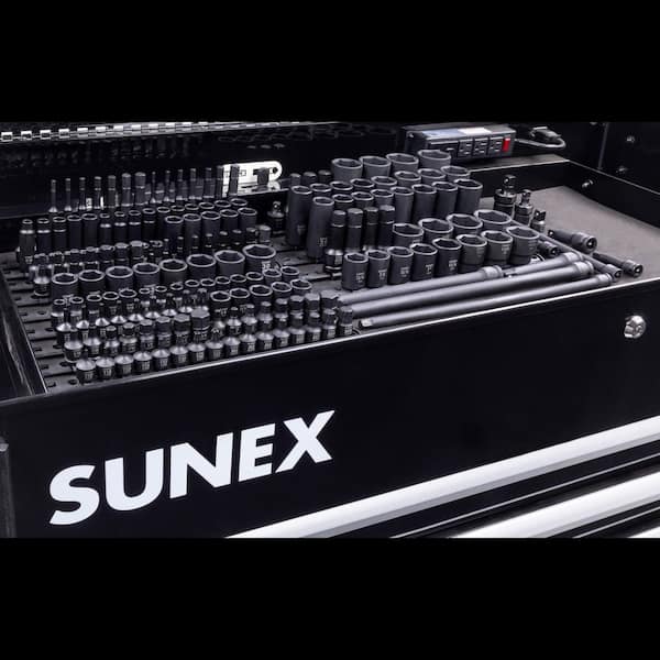 SUNEX TOOLS Mixed Drive Master Impact Socket Set (181-Piece) 10181