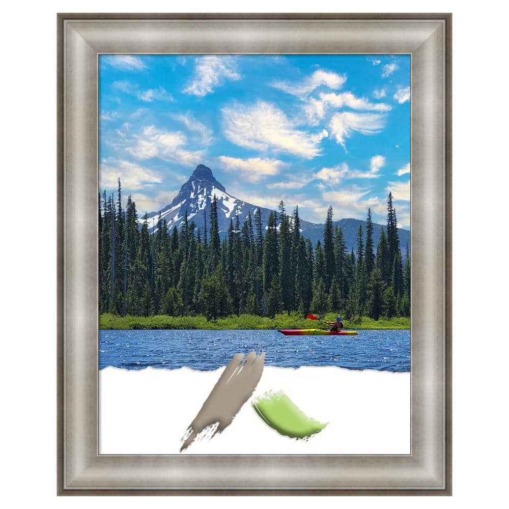 Imperial Silver 22x28 Polystyrene Wall Picture Frame
