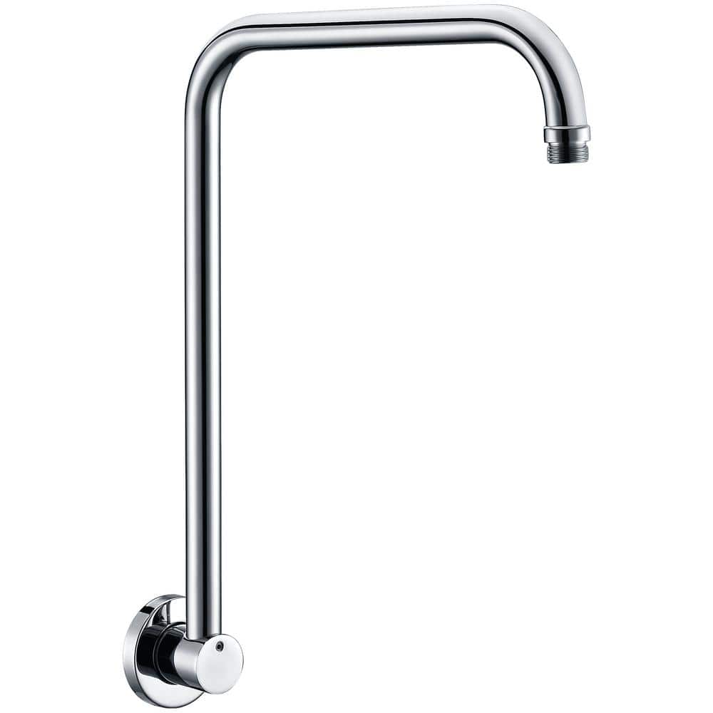 12" Polished Chrome Wall Mounted Shower Arm