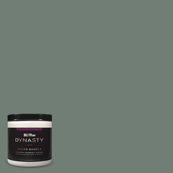 BEHR DYNASTY 8 oz. #660C-1 Bubble Bath Semi-Gloss Enamel Stain-Blocking  Interior/Exterior Paint and Primer Sample DY63016 - The Home Depot