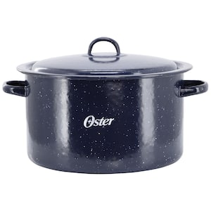 Castillo 11 qt. Enamel on Steel Stock Pot with Lid in Blue