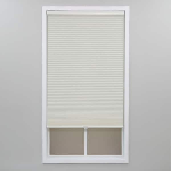Perfect Lift Window Treatment Cream Cordless Light Filtering Polyester Cellular Shades - 26.5 in. W x 48 in. L