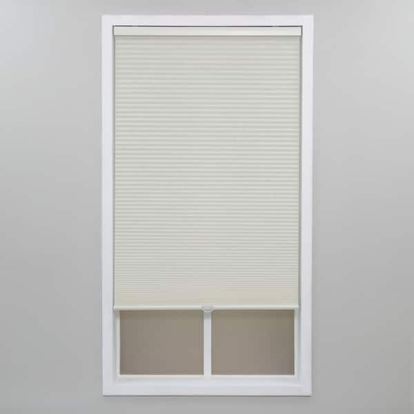 Perfect Lift Window Treatment Cream Cordless Light Filtering Polyester Cellular Shades - 27.5 in. W x 72 in. L