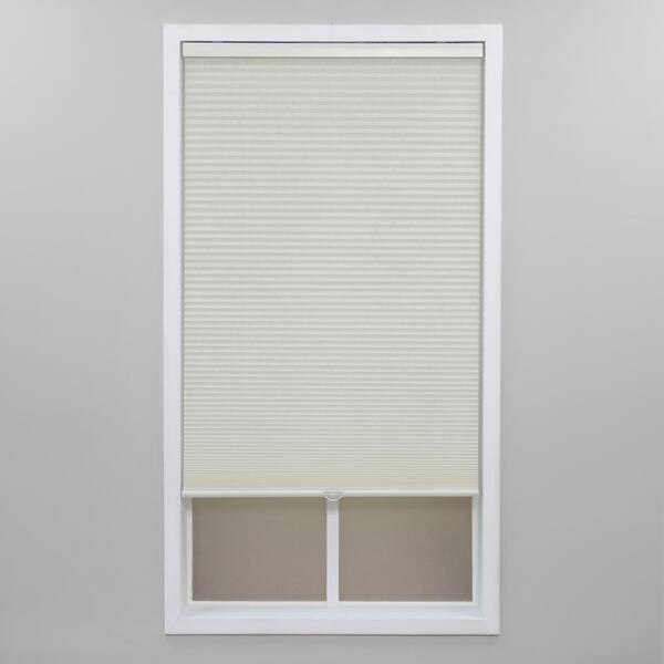 Perfect Lift Window Treatment Cream Cordless Light Filtering Polyester Cellular Shades - 38.5 in. W x 72 in. L
