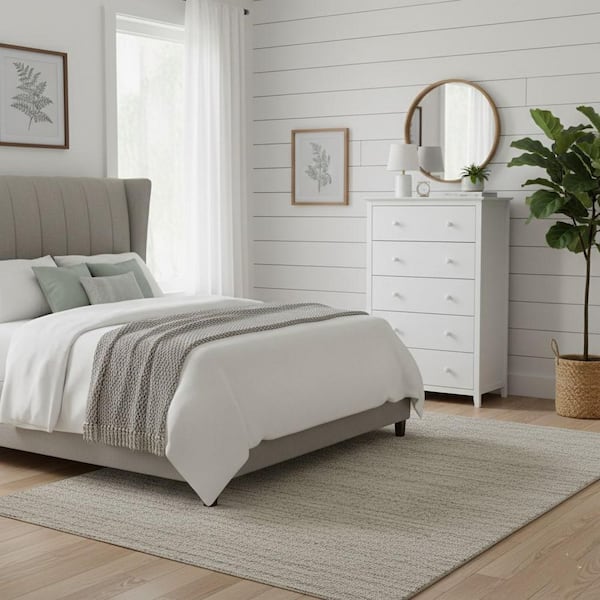 International Concepts Brooklyn White 5 Drawer 29.5 in. W