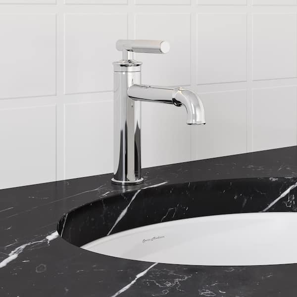 Swiss Madison Avallon Single-Handle Single-Hole Bathroom Faucet in Chrome