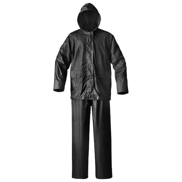Mossi Mens Simplex X-Large Black Rainsuit