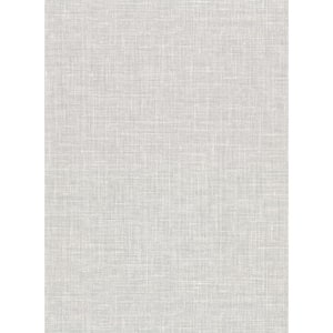 Upton Light Grey Faux Linen Vinyl Strippable Roll (Covers 60.8 sq. ft.)