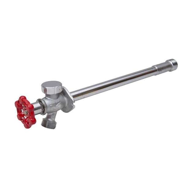 3/4 in. Male and 1/2 in. Female x 8 in. Chrome Plated Brass Anti-Siphon Frost Free Sillcock