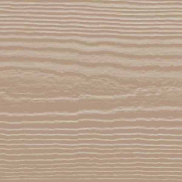 James Hardie Sample Board Statement Collection 6.25 in x 4 in. Khaki Brown Fiber Cement Siding