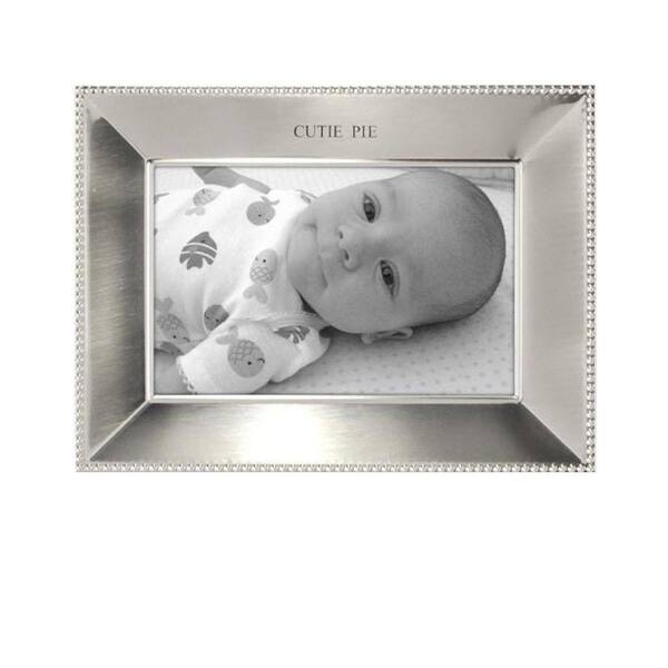 Unbranded Cutie Pie 1-Opening 4 in. x 6 in. Picture Frame