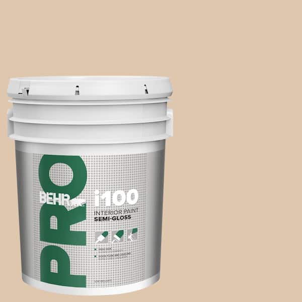 5 gal. #N260-2 Almond Latte Semi-Gloss Interior Paint