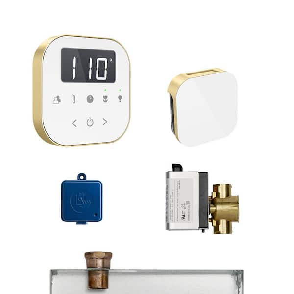 AirButler Package in White Satin Brass