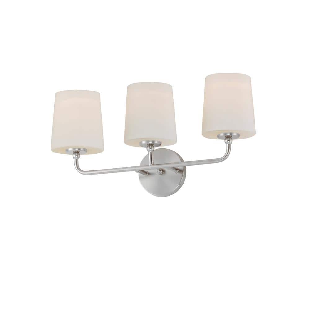 Bristol tin Nickel 28.5 in. 5-Light Satin Nickel Bath Vanity Light price history on PriceWatchPro