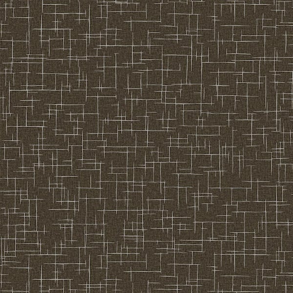 Lucida USA (Sample) FabCore Antique Deco Brown Patterned Look 28-mil Water Resistant Glue Down Vinyl Tile