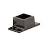 FORGERIGHT Black Aluminum Fence Wall Mount 861371 - The Home Depot