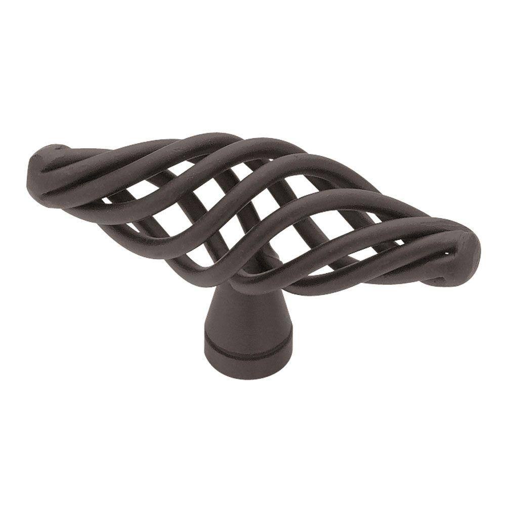 UPC 781266286857 product image for Liberty Birdcage 2-1/2 in. (64mm) Matte Black Cabinet Knob | upcitemdb.com