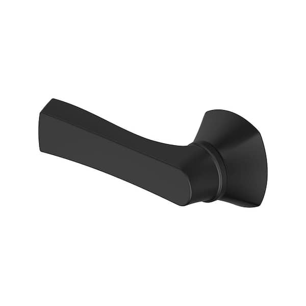 Trip Tank Lever for Rumson with Metal Arm in Matte Black
