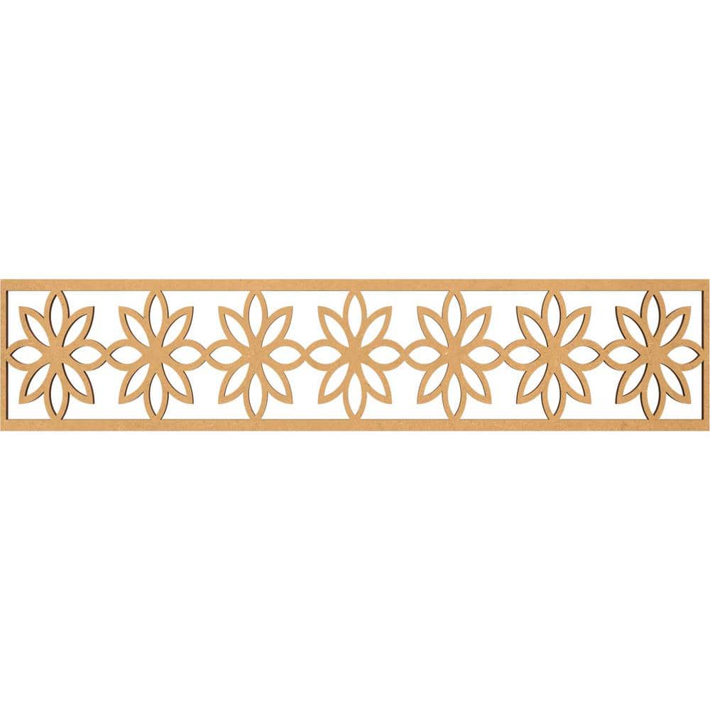Daisy Fretwork 0.375 in. D x 46.75 in. W x 10 in. L MDF Wood Panel Moulding price history on PriceWatchPro