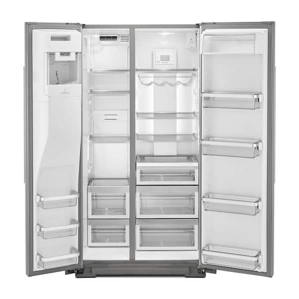https://images.thdstatic.com/productImages/071c7a32-bf9d-4f57-a45e-b7b7f7dd7a9e/svn/stainless-steel-with-printshield-finish-kitchenaid-side-by-side-refrigerators-krsc700hps-a0_600.jpg