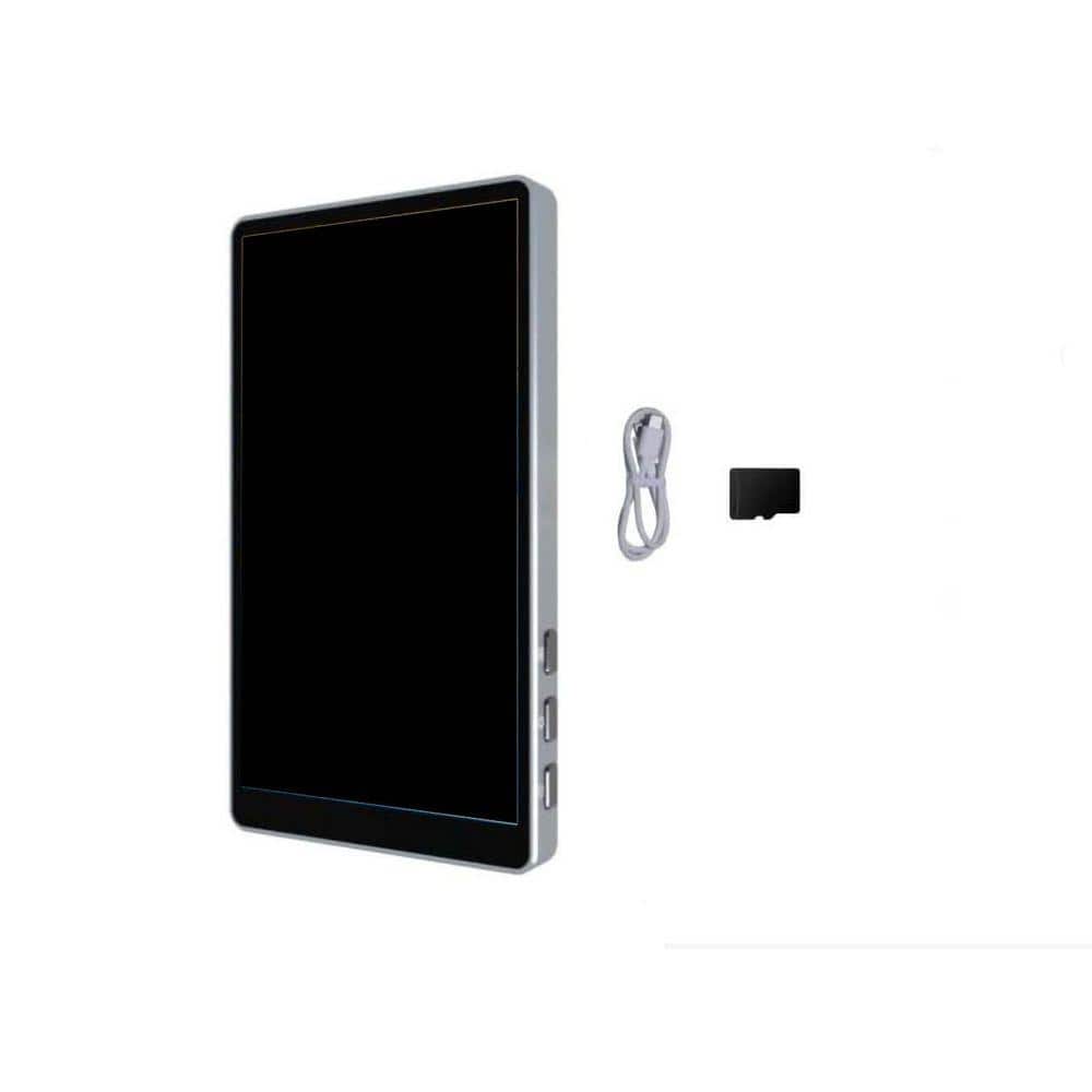5 in. FHD Touchscreen Vlog Selfie Monitor Screen for Live Streaming, Compatible with iPhone, Magnetic Silicone Case