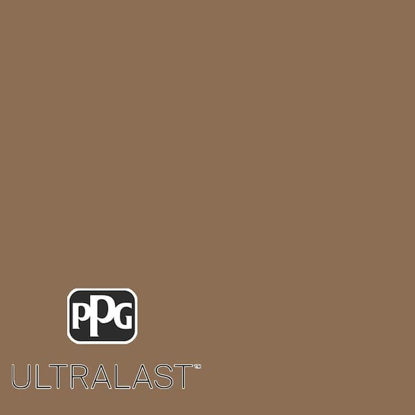 PPG UltraLast 5 gal. #PPG1079-6 Caravel Brown Matte Interior Paint and Primer