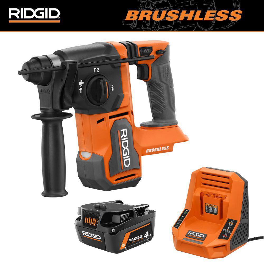 RIDGID 18V Brushless Cordless Jig Saw (Tool Only) R86344B - The Home Depot