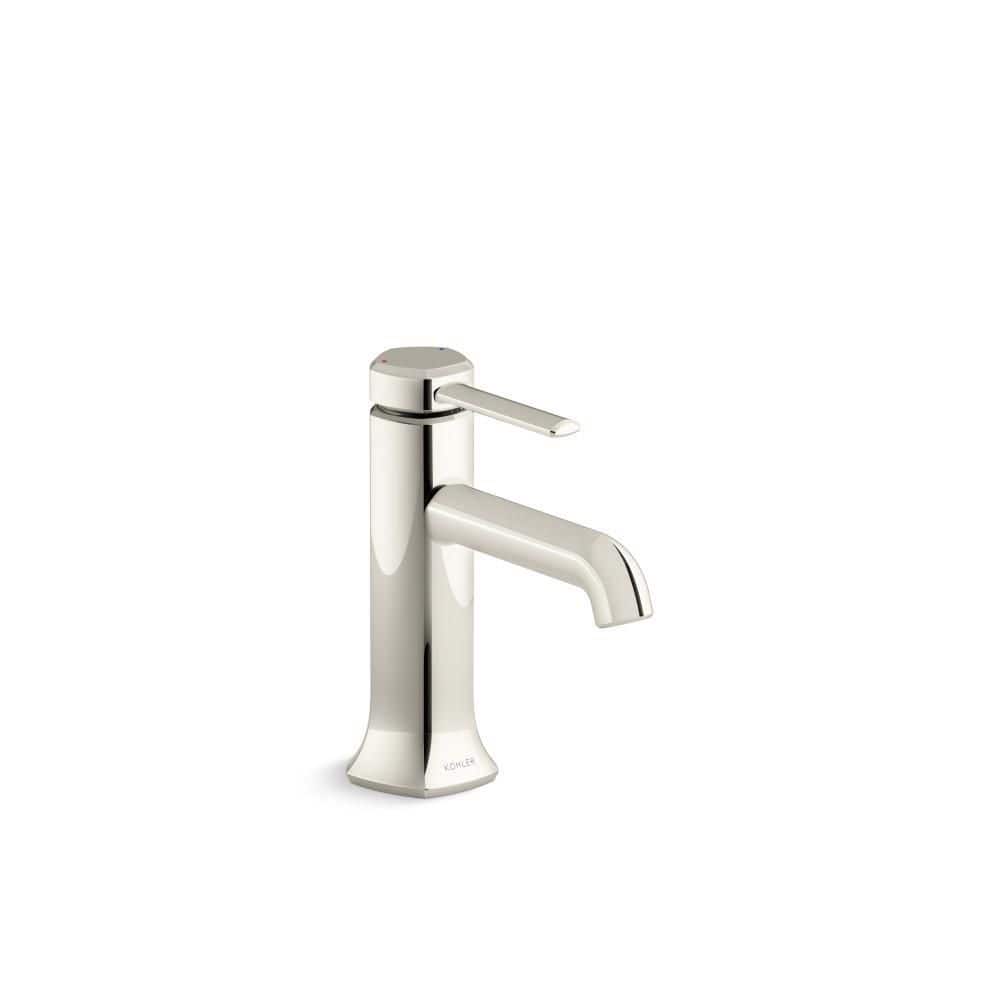 KOHLER Occasion Single-Handle Bathroom Faucet in Vibrant Polished ...