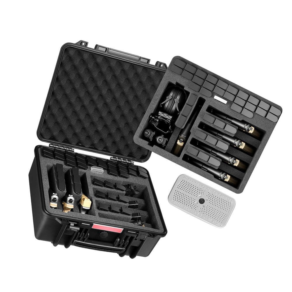 Hard Pistol Case, Heavy Duty Hard Gun Case with XPE Foam Lining, Waterproof, TSA Compliant, 19.3 x 17.1 x 8.3 in. price history on PriceWatchPro