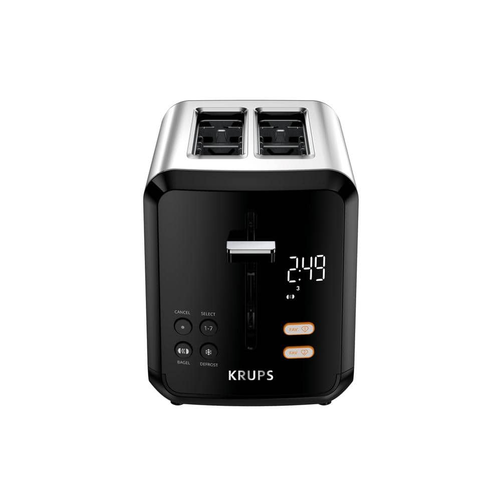 Krups KH320D50 My Memory Digital Stainless Steel 2 Slot Toaster