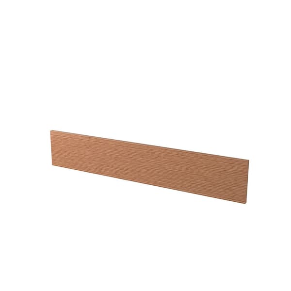 0.75 in. x 7.5 in. x 42 in. Unfinished Red Oak Wood Riser