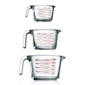 Classic Cuisine 5-Piece Stainless Steel with Silicone Measuring Cup Set  HW031031 - The Home Depot
