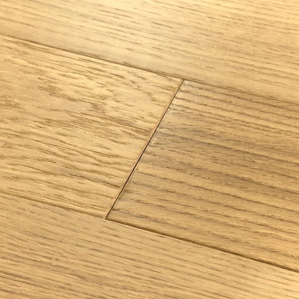 Take Home Sample - Winter Wheat Oak Wirebrushed Engineered Hardwood Flooring