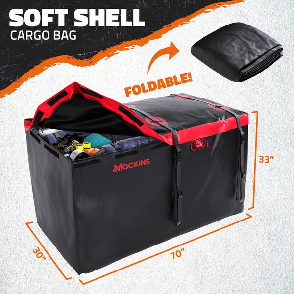 Mockins 40 cu. Ft. Waterproof Cargo Carrier Bag 70 in. x 33 in. x