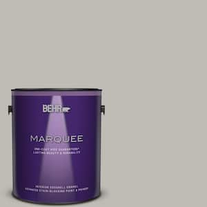 Behr Marquee 1 Gal Mq6 23 Pumice One Coat Hide Eggshell Enamel Interior Paint Primer 245001 The Home Depot