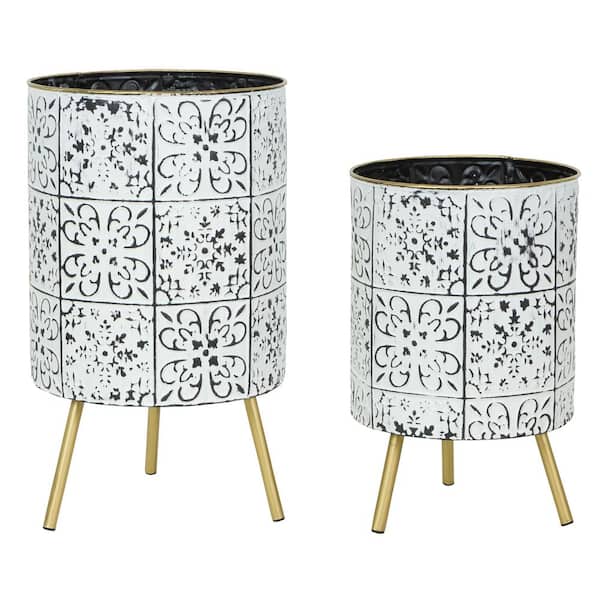 Bantu Modern Planters (Set of 2) Bantu Modern Planters (Set of 2)