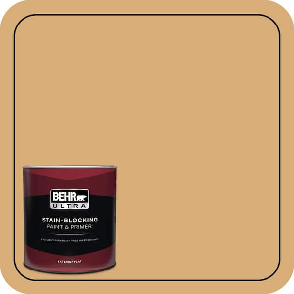 BEHR ULTRA 1 qt. #M280-5 Inheritance Flat Exterior Paint & Primer