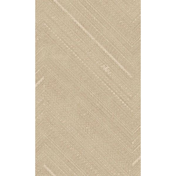 Walls Republic Beige Herringbone Geometric Machine Washable, 57 sq.ft. Non-Woven Non-Pasted, Double Roll Wallpaper