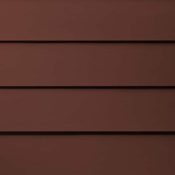 Hardie Plank HZ10 8.25 in. x 144 in. Statement Collection Countrylane Red Smooth Fiber Cement Lap Siding